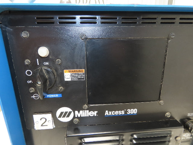 Miller Auto Axcess 300 Robot Mig Arc Welder 300A 208-575 1 Or 3PH 100% Duty