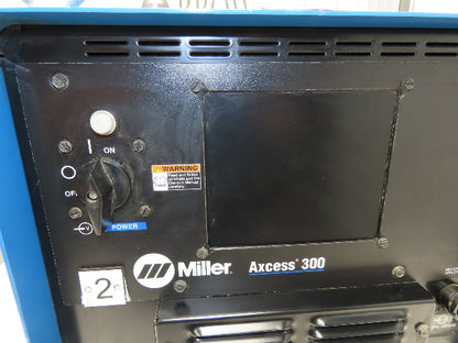Miller Auto Axcess 300 Robot Mig Arc Welder 300A 208-575 1 Or 3PH 100% Duty