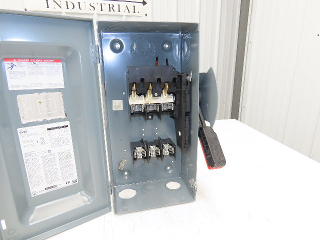 Square D VH362 VisiPacT Heavy Duty Safety Disconnect Switch 60A 600V 3Ph Fused