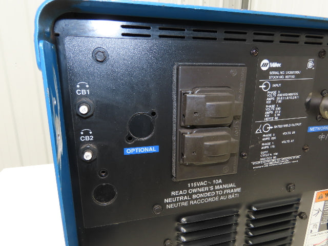 Miller Auto Axcess 300 Robot Mig Arc Welder 300A 208-575 1 Or 3PH 100% Duty