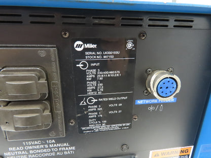 Miller Auto Axcess 300 Robot Mig Arc Welder 300A 208-575 1 Or 3PH 100% Duty