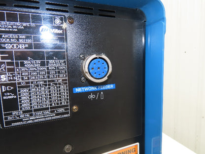 Miller Auto Axcess 300 Robot Mig Arc Welder 300A 208-575 1 Or 3PH 100% Duty