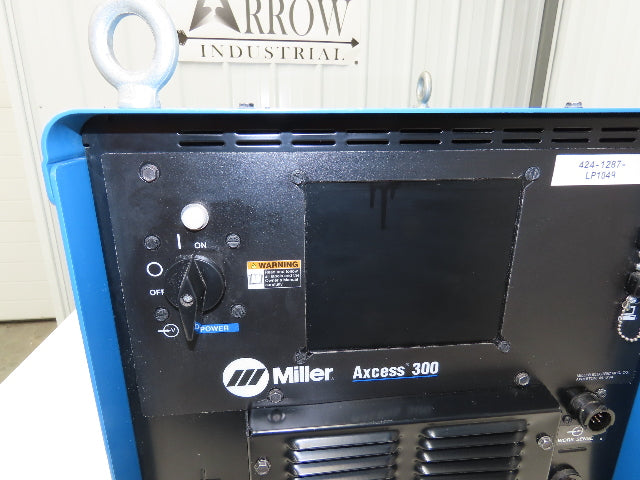 Miller Auto Axcess 300 Robot Mig Arc Welder 300A 208-575 1 Or 3PH 100% Duty