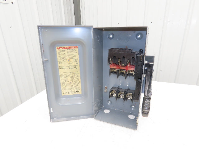 Square D H362 Heavy Duty Fused Safety Disconnect Switch 60A 600VAC Series F05