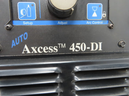 Miller Auto Axcess 450-DI Robot Mig Arc Welder 600A 230-575V 3PH 100% Duty 2010