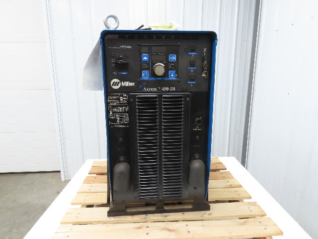 Miller Auto Axcess 450-DI Robot Mig Arc Welder 600A 230-575V 3PH 100% Duty 2010
