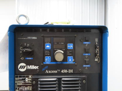 Miller Auto Axcess 450-DI Robot Mig Arc Welder 600A 230-575V 3PH 100% Duty 2010