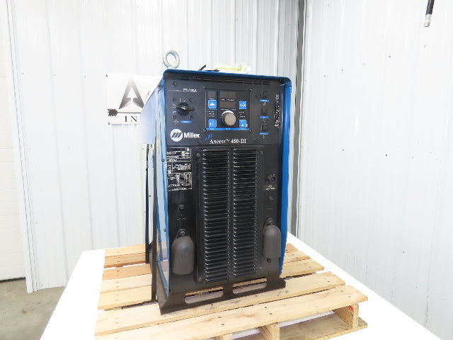 Miller Auto Axcess 450-DI Robot Mig Arc Welder 600A 230-575V 3PH 100% Duty 2010