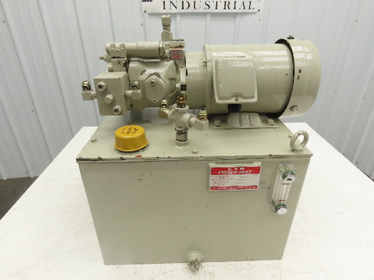 KYB PSV-16GC2A-A70-2 Hydraulic Power Unit 40L 10gal 25L/min 4000psi 2Hp 220V 3PH