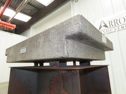 Toolroom Granite Surface Inspection Plate 36 x 24 x 6" 2 Ledge Metal Stand