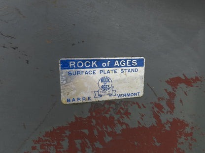 Toolroom Granite Surface Inspection Plate 36 x 24 x 6" 2 Ledge Metal Stand