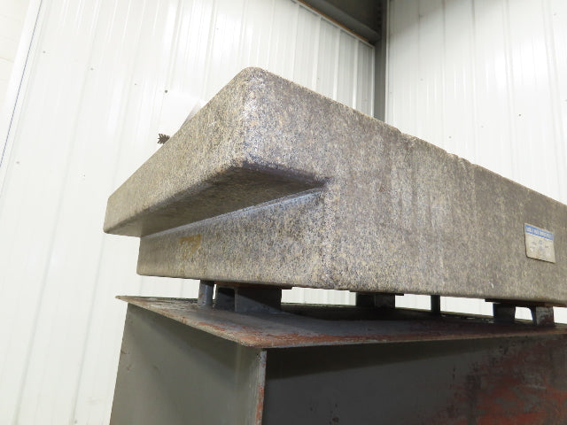 Toolroom Granite Surface Inspection Plate 36 x 24 x 6" 2 Ledge Metal Stand