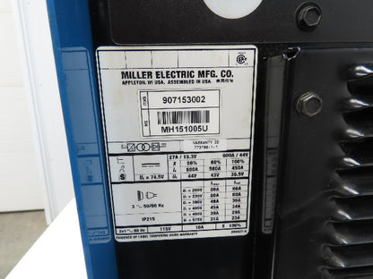 Miller Auto Axcess 450-DI Robot Mig Arc Welder 600A 230-575V 3PH 100% Duty 2017