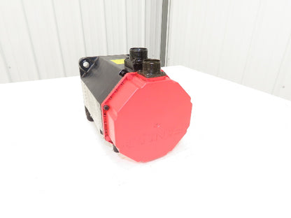 Fanuc A06B-0142-B077 AC Servo Motor 2.1kW 186V 133Hz 2000 RPM 7.4A 3PH