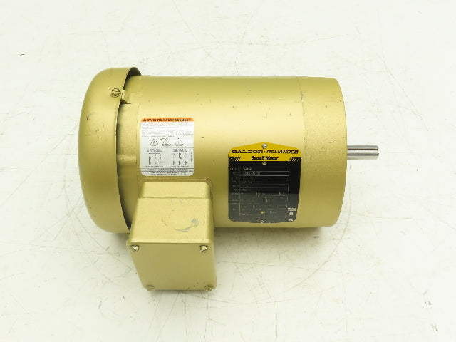 Baldor VEM3546 Super-E AC Motor 1Hp 1760 RPM 230/460V 3PH 56C TEFC