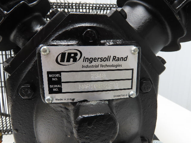 Ingersoll Rand 2340 Reciprocating Air Compressor 14 CFM 175 PSI 5 HP 2 Stage