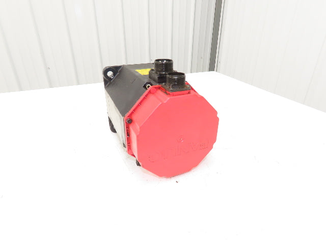 Fanuc A06B-0142-B077 AC Servo Motor 2.1kW 2000 RPM 186V 133Hz 7.4A 3PH