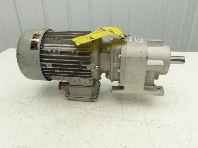 Nord SK 372.1 VL-90LP/4 CUS TW Inline Gearmotor 6.58 Ratio 263 RPM 2Hp 230/460V