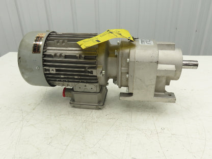 Nord SK 372.1 VL-90LP/4 CUS TW Inline Gearmotor 6.58 Ratio 263 RPM 2Hp 230/460V