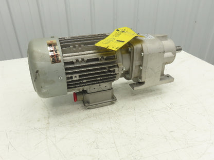 Nord SK 372.1 VL-90LP/4 CUS TW Inline Gearmotor 6.58 Ratio 263 RPM 2Hp 230/460V