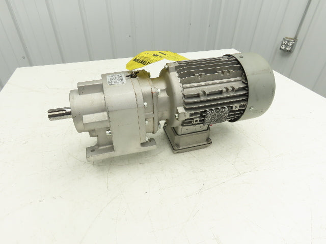 Nord SK 372.1 VL-90LP/4 CUS TW Inline Gearmotor 6.58 Ratio 263 RPM 2Hp 230/460V
