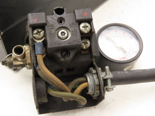 Ingersoll Rand Air Compressor Motor Control Pressure Switch 5 HP 230V 1 Phase