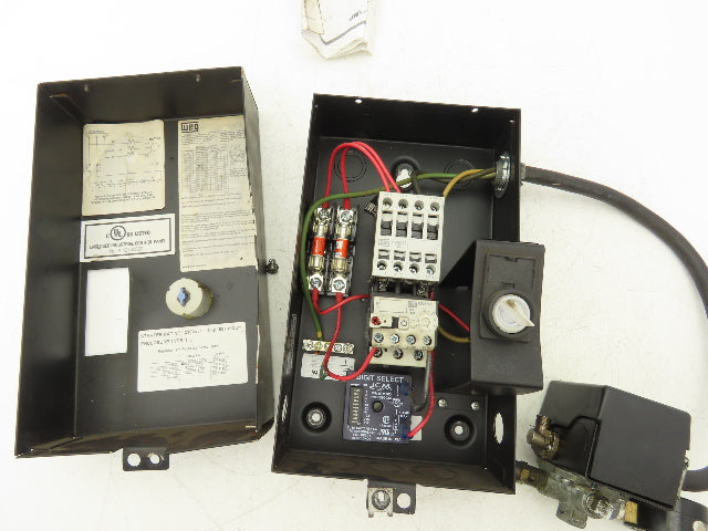 Ingersoll Rand Air Compressor Motor Control Pressure Switch 5 HP 230V 1 Phase