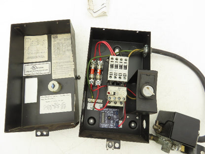 Ingersoll Rand Air Compressor Motor Control Pressure Switch 5 HP 230V 1 Phase