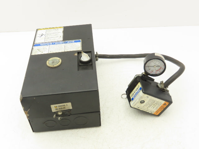 Ingersoll Rand Air Compressor Motor Control Pressure Switch 5 HP 230V 1 Phase