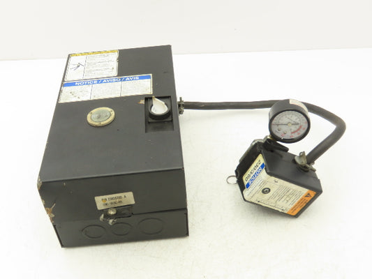 Ingersoll Rand Air Compressor Motor Control Pressure Switch 5 HP 230V 1 Phase