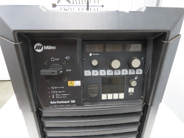 Miller Auto-Continuum 350 Robot Mig Arc Welder 400A 230-575V 3PH 100% Duty 2018