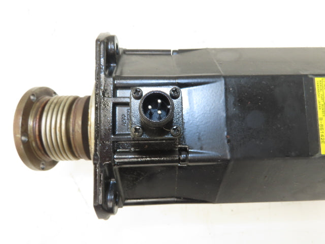 Fanuc A06B-0128-B177 AC Servo Motor 1.4kW 114V 3PH 3000RPM Encoder A8600365T101