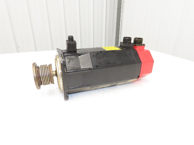 Fanuc A06B-0128-B177 AC Servo Motor 1.4kW 114V 3PH 3000RPM Encoder A8600365T101
