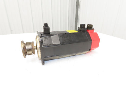 Fanuc A06B-0128-B177 AC Servo Motor 1.4kW 114V 3PH 3000RPM Encoder A8600365T101