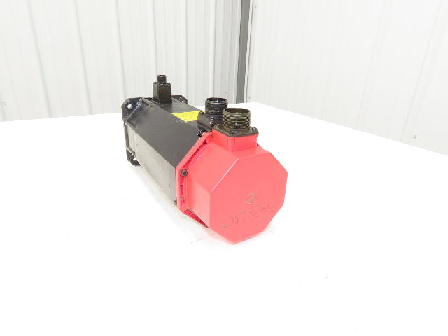 Fanuc A06B-0128-B177 AC Servo Motor 1.4kW 114V 3PH 3000RPM Encoder A8600365T101