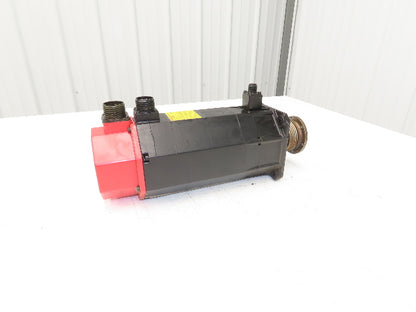 Fanuc A06B-0128-B177 AC Servo Motor 1.4kW 114V 3PH 3000RPM Encoder A8600365T101