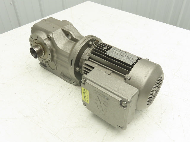Sew Eurodrive KT47TDT80K4 Gearmotor 5.81 Ratio 293rpm .75Hp 230/460 Hollow Shaft