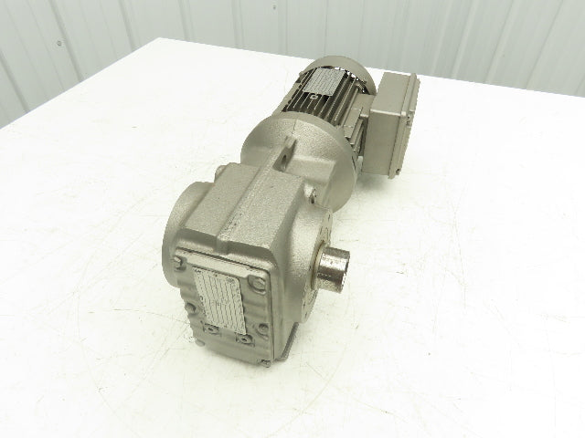 Sew Eurodrive KT47TDT80K4 Gearmotor 5.81 Ratio 293rpm .75Hp 230/460 Hollow Shaft
