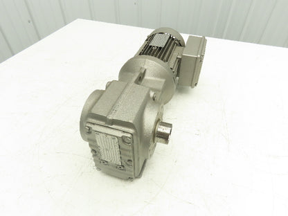 Sew Eurodrive KT47TDT80K4 Gearmotor 5.81 Ratio 293rpm .75Hp 230/460 Hollow Shaft