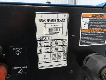 Miller Auto-Continuum 350 Robot Mig Arc Welder 400A 230-575V 3PH 100% Duty 2018