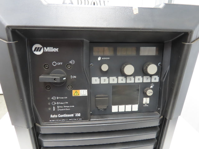Miller Auto-Continuum 350 Robot Mig Arc Welder 400A 230-575V 3PH 100% Duty 2018