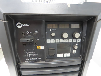 Miller Auto-Continuum 350 Robot Mig Arc Welder 400A 230-575V 3PH 100% Duty 2018