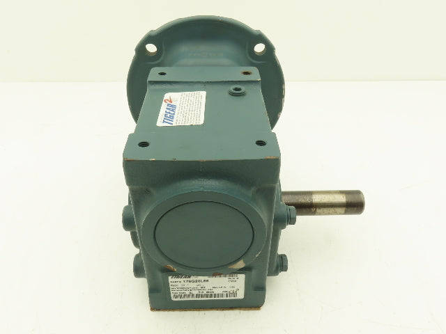 Dodge Tigear 2 176Q20L56 Worm Gearbox 20:1 Ratio Reducer 1.04Hp 87.5rpm LH 56C