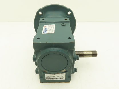 Dodge Tigear 2 176Q20L56 Worm Gearbox 20:1 Ratio Reducer 1.04Hp 87.5rpm LH 56C