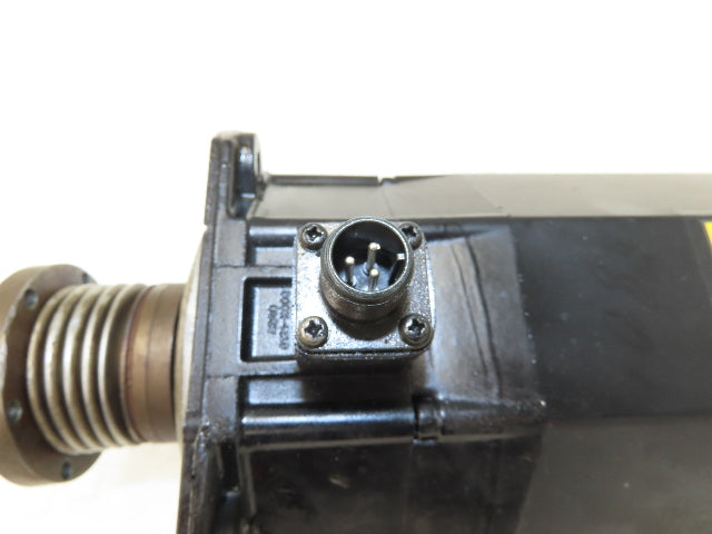 Fanuc A06B-0128-B177 AC Servo Motor 1.4kW 114V 3PH 3000RPM Encoder A8600365T101