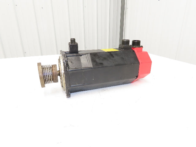 Fanuc A06B-0128-B177 AC Servo Motor 1.4kW 114V 3PH 3000RPM Encoder A8600365T101