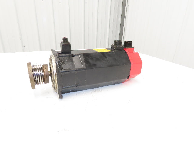Fanuc A06B-0128-B177 AC Servo Motor 1.4kW 114V 3PH 3000RPM Encoder A8600365T101