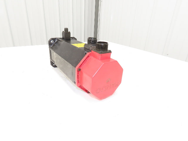 Fanuc A06B-0128-B177 AC Servo Motor 1.4kW 114V 3PH 3000RPM Encoder A8600365T101