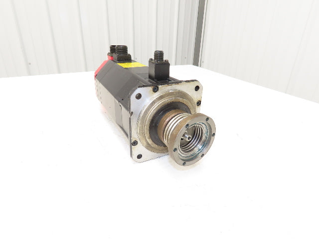 Fanuc A06B-0128-B177 AC Servo Motor 1.4kW 114V 3PH 3000RPM Encoder A8600365T101