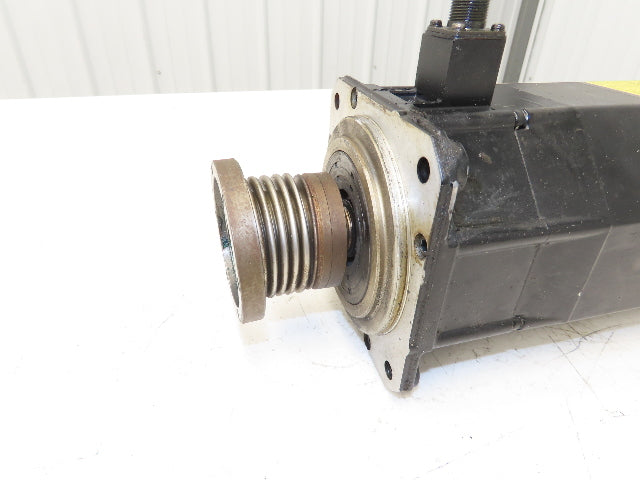 Fanuc A06B-0128-B177 AC Servo Motor 1.4kW 114V 3PH 3000RPM Encoder A8600365T101